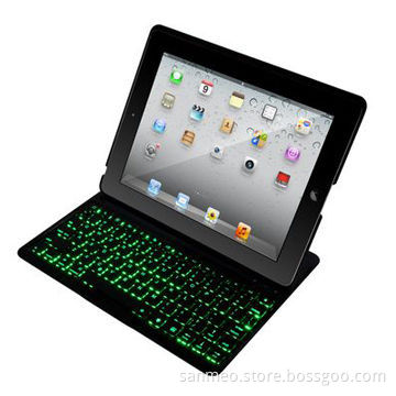 Bluetooth keyboard for iPad 2/3/4, with backlight, wireless